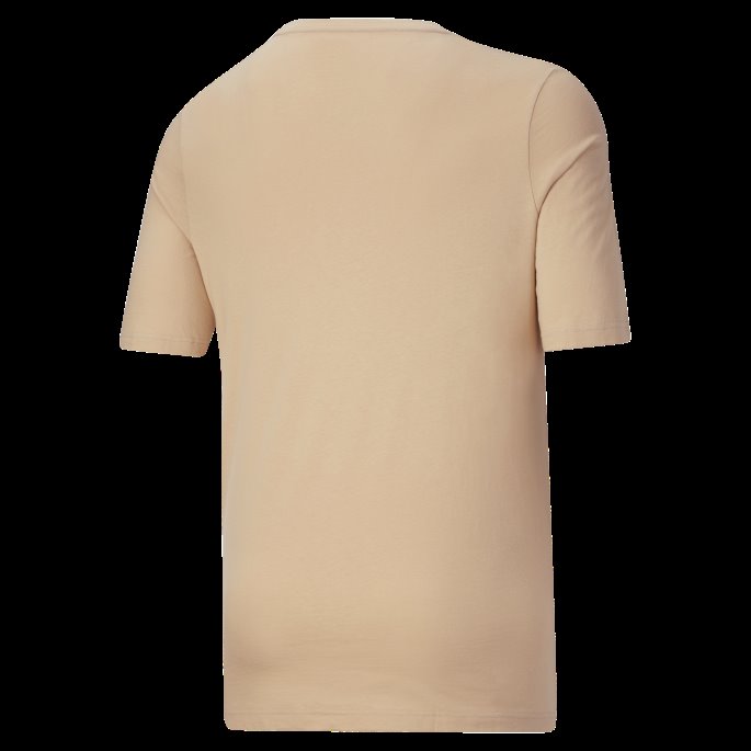 Essentials Herre Logo T-skjorte Bt Puma På Tilbud Lett Sand