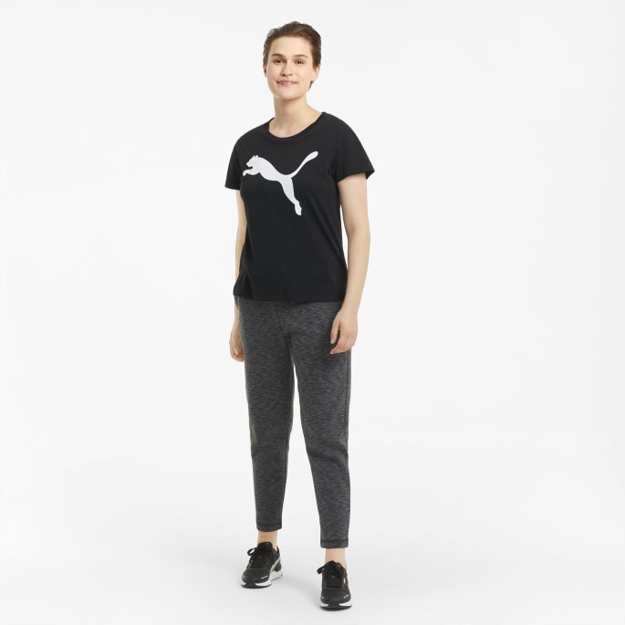 Black-cat Puma På Tilbud Rtg Logo Dame T-skjorte