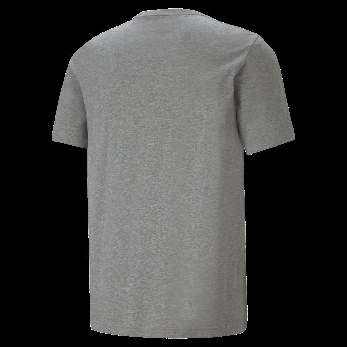 Essentials Logo Herre T-skjorte Mellomgrå Lyng Puma På Salg