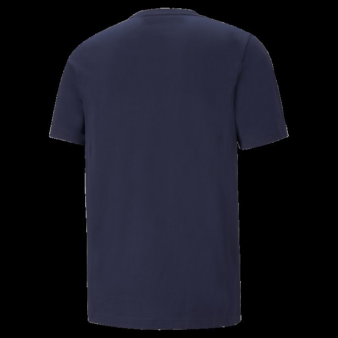 Puma På Tilbud Peacoat Essentials Logo Herre-t-skjorte