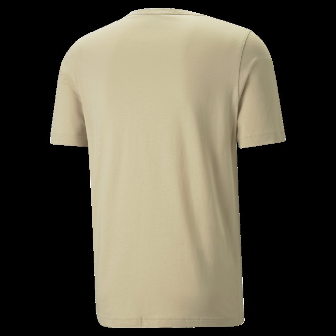 Essentials Logo Herre T-skjorte Puma På Tilbud Lett Sand