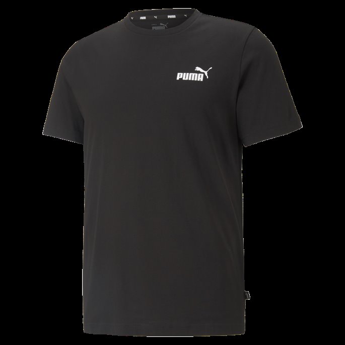 Essentials Liten Logo Herre T-skjorte Puma På Tilbud Svart