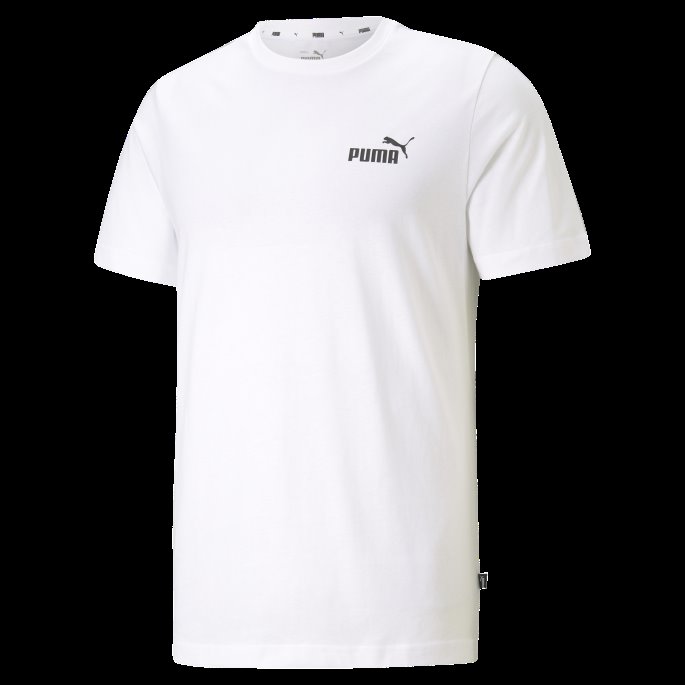 Hvit Nødvendig Liten Logo Herre-t-skjorte Puma På Salg