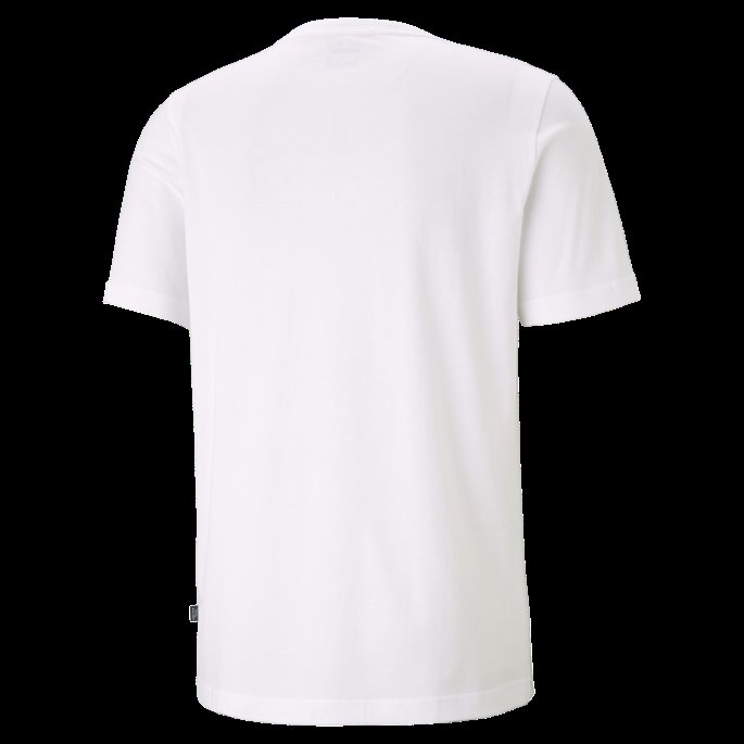 Essentials Liten Logo Herre-t-skjorte Hvit Puma På Salg