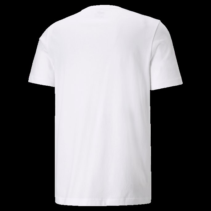 Hvit-hvit-katt Ess Logo-t-skjorte For Menn Puma På Salg