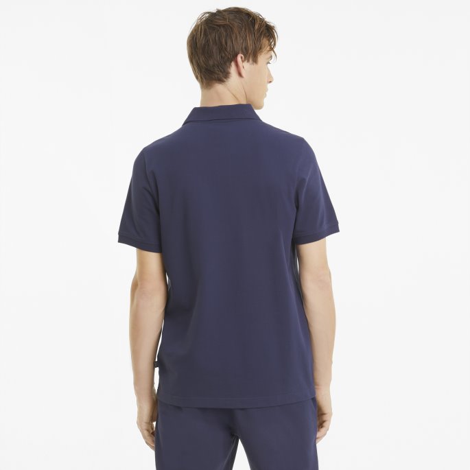 Puma På Tilbud Peacoat Essentials Pique Herrepoloskjorte