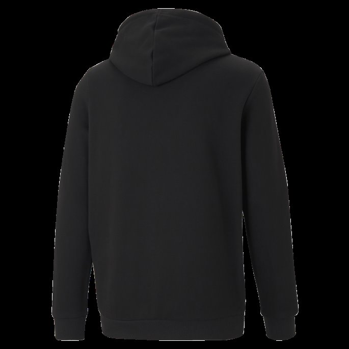 Svart Essentials Liten Logo Hettegenser For Menn Puma På Salg