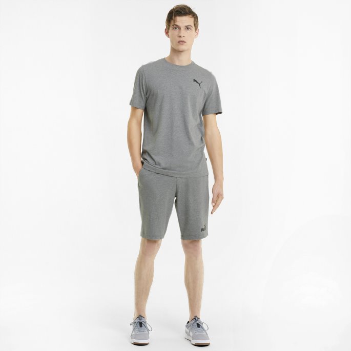 Puma På Tilbud Essentials Jersey Herreshorts Mellomgrå Lyng