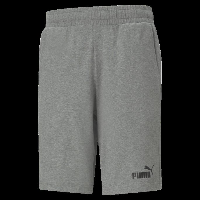 Puma På Tilbud Mellomgrå Lyng Essensielle Jersey Shorts For Menn
