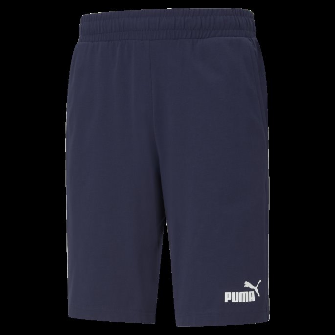 Peacoat Essentials Jersey Herreshorts Puma På Salg