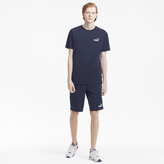Essentials Jersey Herreshorts Puma På Tilbud Peacoat