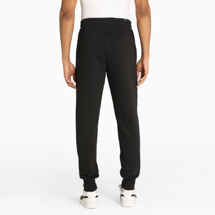Puma På Tilbud Svart Essentials Logo Joggebukser For Menn
