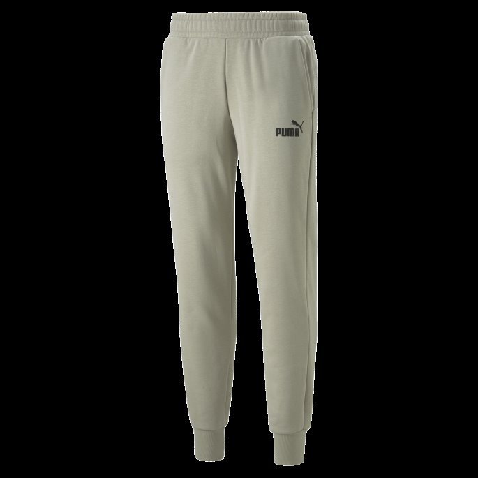 Puma På Tilbud Essensielle Logo Joggebukser For Menn Pebble Grå