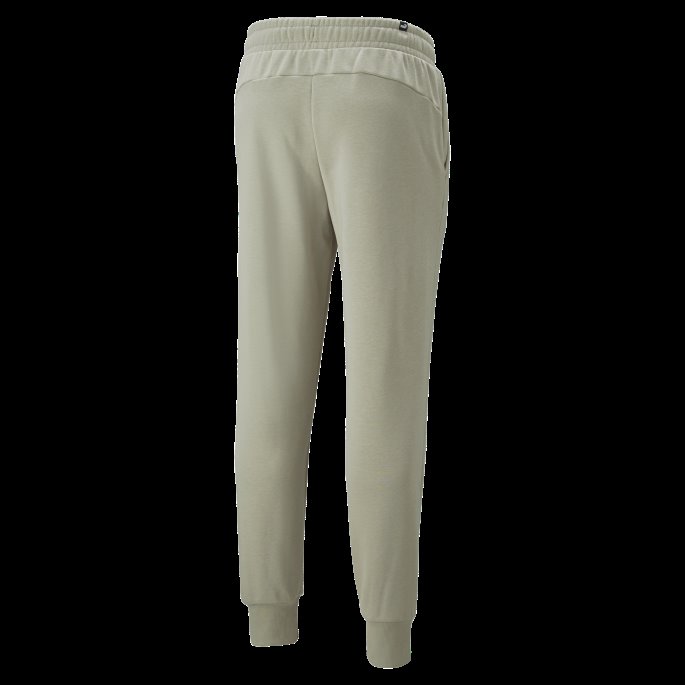 Puma På Tilbud Essensielle Logo Joggebukser For Menn Pebble Grå