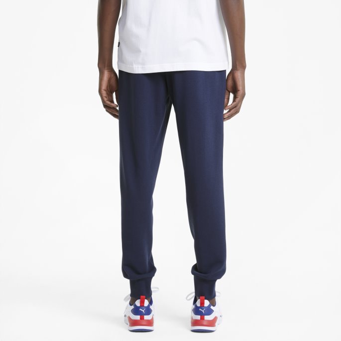 Puma På Tilbud Peacoat Essentials Logo Joggebukser For Menn