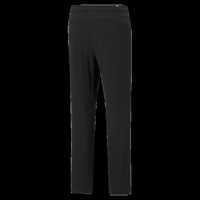 Svart Puma På Tilbud Essensielle Logo Joggebukser For Menn