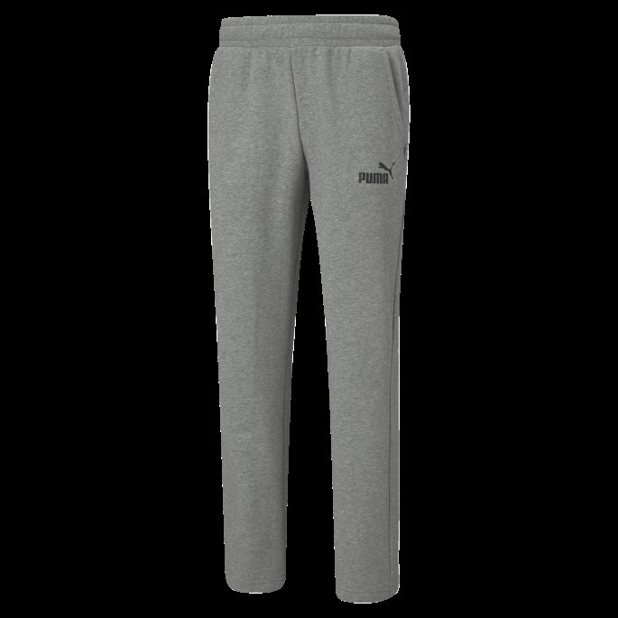 Essentials Logo Joggebukser For Menn Puma På Tilbud Mellomgrå Lyng