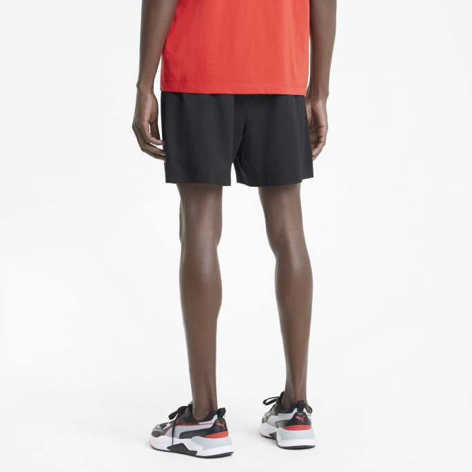 Puma På Tilbud Svart Aktivt Vevd 5" Herreshorts