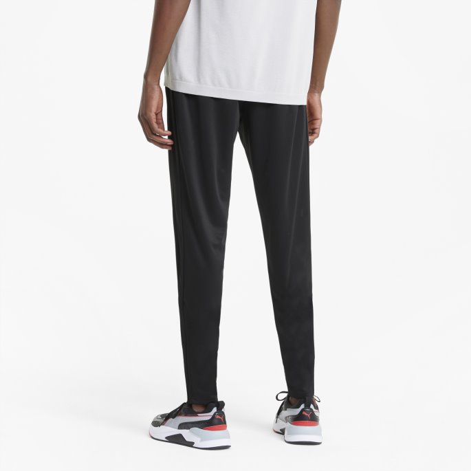 Puma På Tilbud Svart Aktiv Tricot Joggebukse For Menn