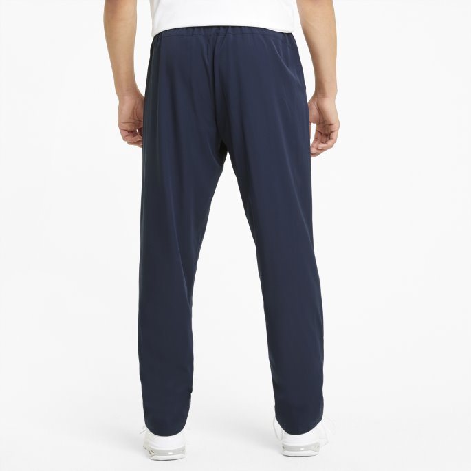 Peacoat Aktive Vevde Joggebukser For Menn Puma På Salg
