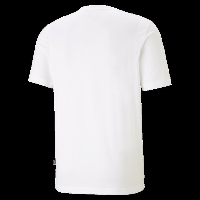 Hvit Essentials V-hals Herre T-skjorte Puma På Salg