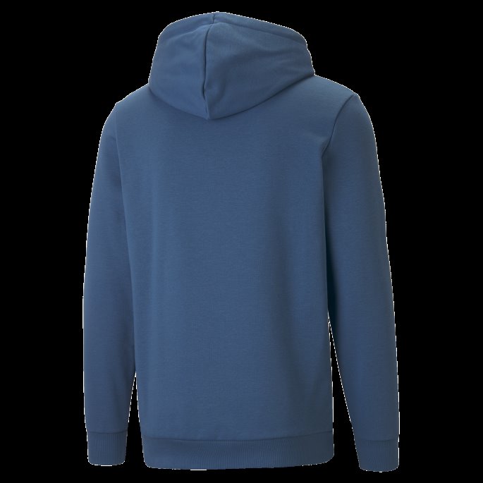 Lake Blue Essentials+ Tofarget Stor Logo Hettegenser For Menn Puma På Salg