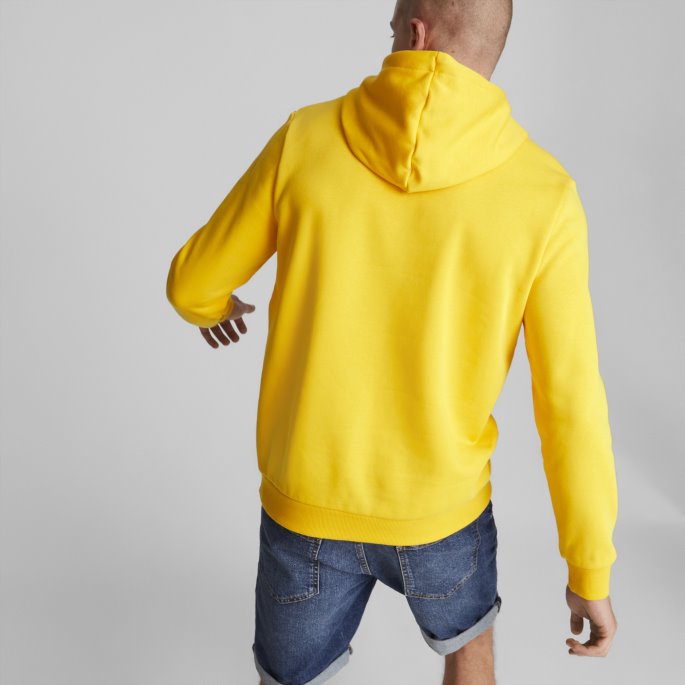 Essentials+ Tofarget Hettegenser Med Stor Logo For Menn Puma På Tilbud Mandarin