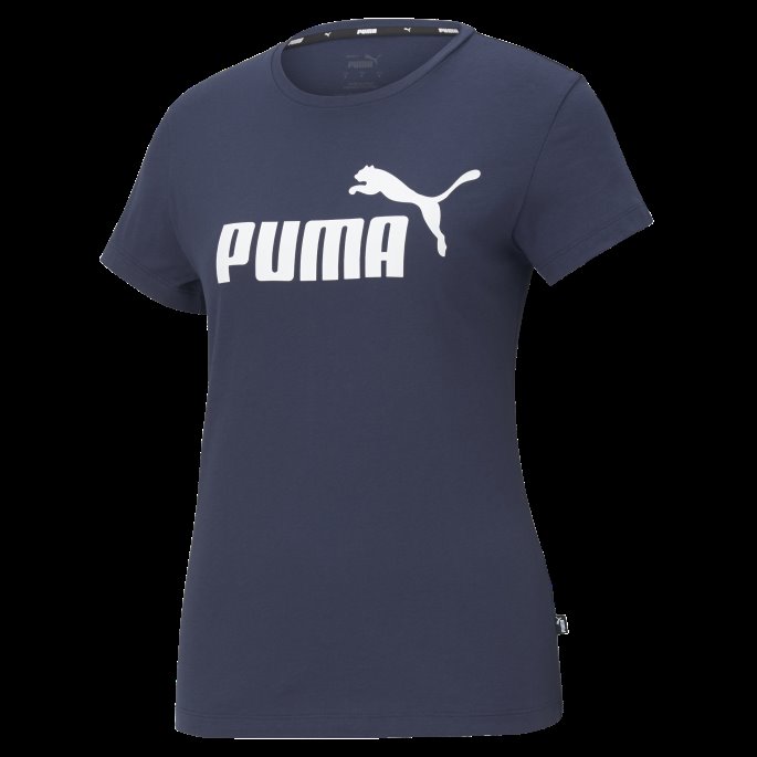 Puma På Salg Nødvendigheter Logo T-skjorte For Damer