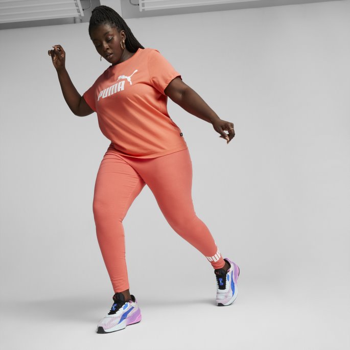 Lakse Puma På Salg Nødvendigheter Logo Dame T-skjorte