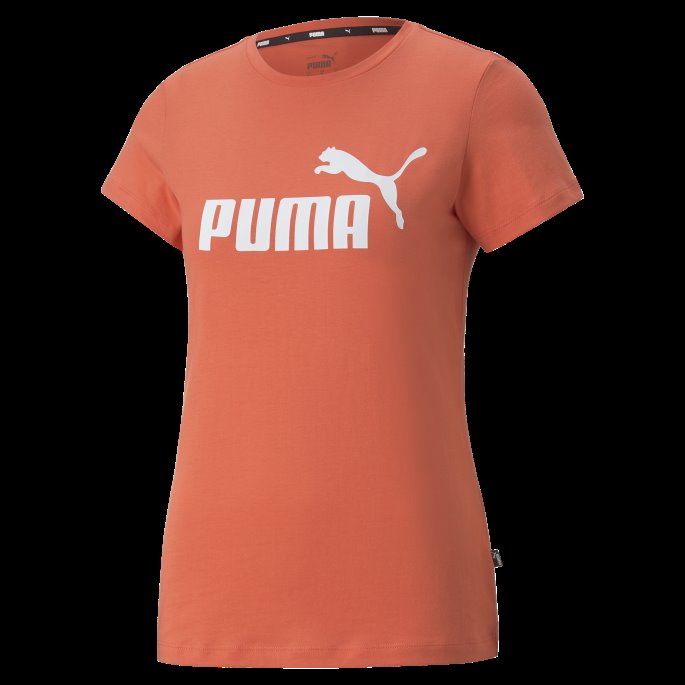 Lakse Puma På Salg Nødvendigheter Logo Dame T-skjorte