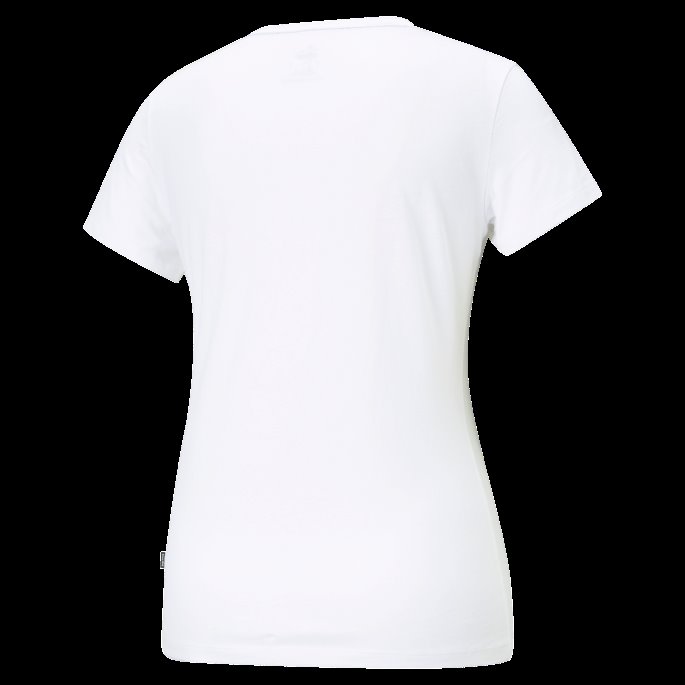 Puma På Tilbud White-cat Essentials Liten Logo Dame T-skjorte