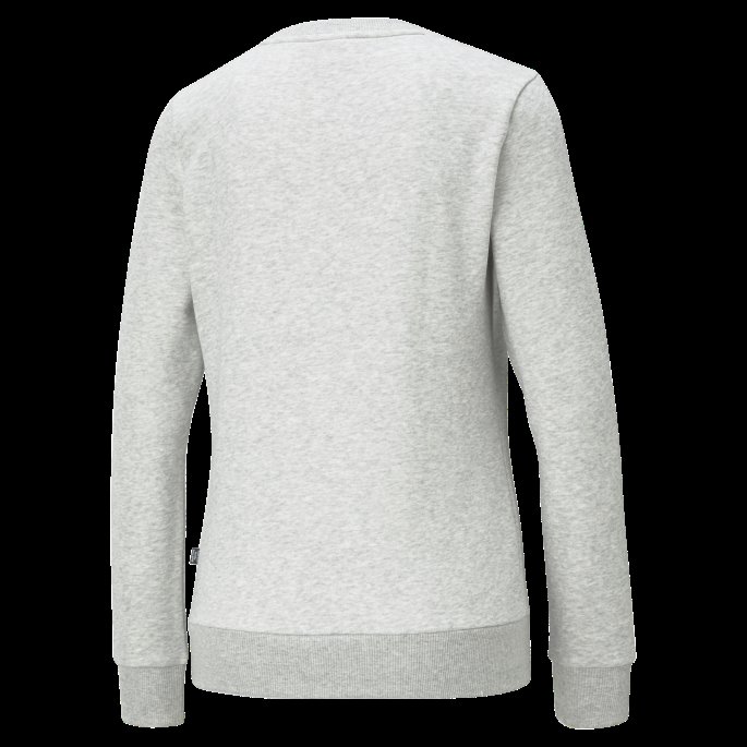 Essentials Logo Damegenser Med Rund Hals Lys Grå Lyng Puma På Tilbud