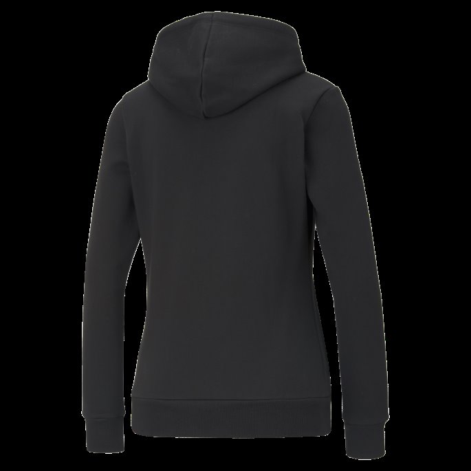 Essentials Logo Dame Hettegenser Puma På Tilbud Svart