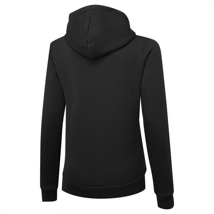 Puma På Tilbud Svart Essentials Logo Hettegenser For Kvinner