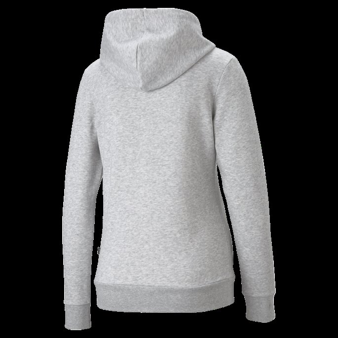 Essentials Logo Dame Hettegenser Lys Grå Lyng Puma På Salg