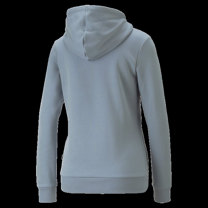 Essentials Logo Fl Dame Hettegenser Blå Vask Puma På Salg