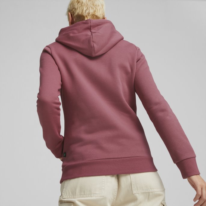 Essentials Logo Fl Dame Hettegenser Puma På Tilbud Støvete Orkidé