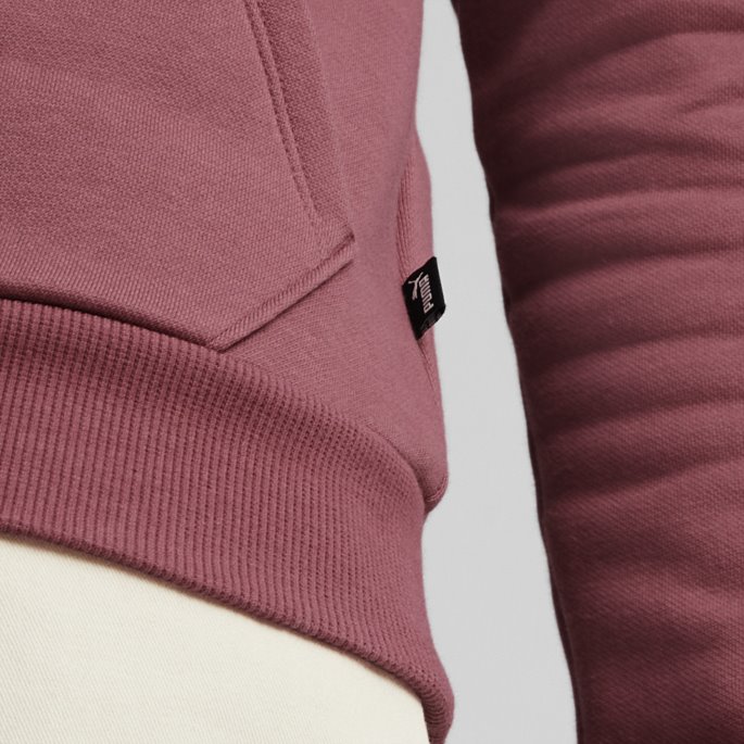 Essentials Logo Fl Dame Hettegenser Puma På Tilbud Støvete Orkidé