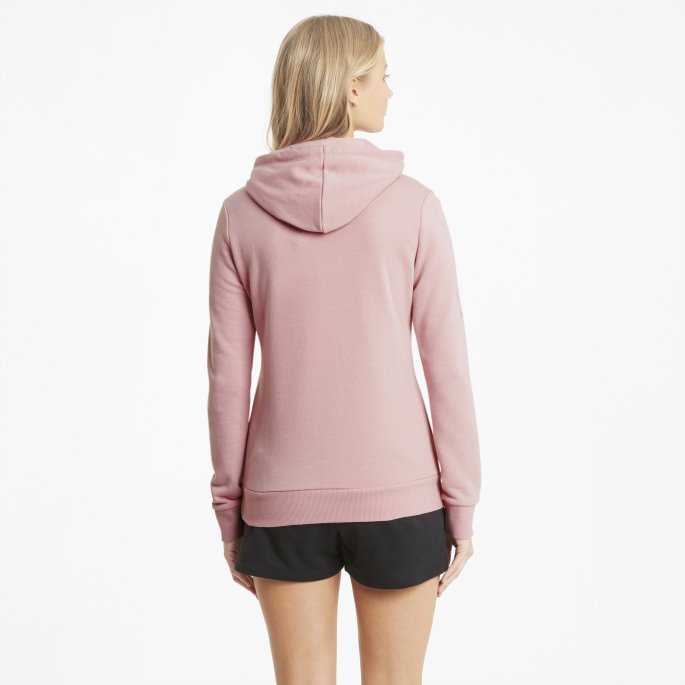 Puma På Salg Bruderose Essentials Logo Hettegenser For Kvinner