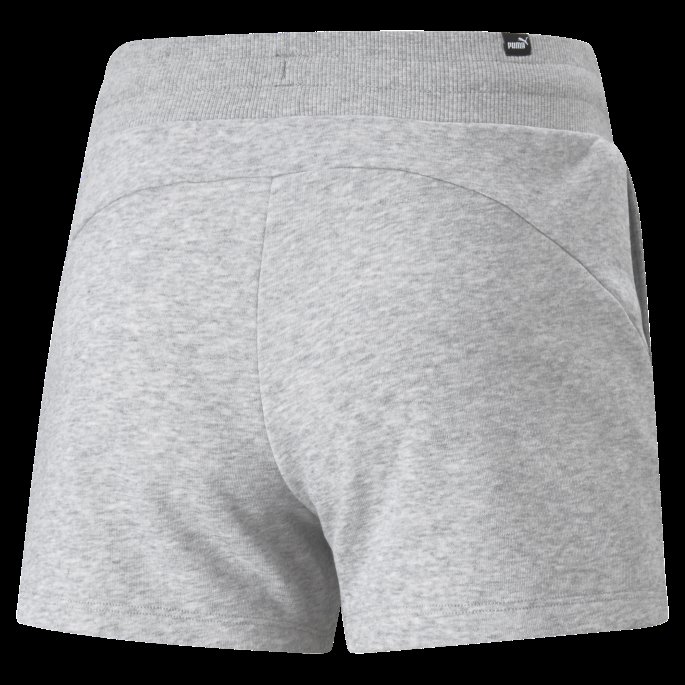 Lys Grå Lyng Essensielle Sweatshorts For Kvinner Puma På Tilbud
