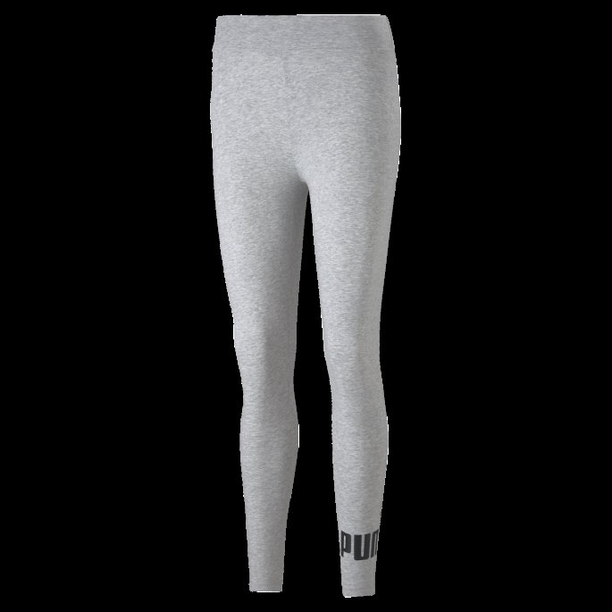 Essentials Logo Dameleggings Lysegrå Lyng Puma På Salg
