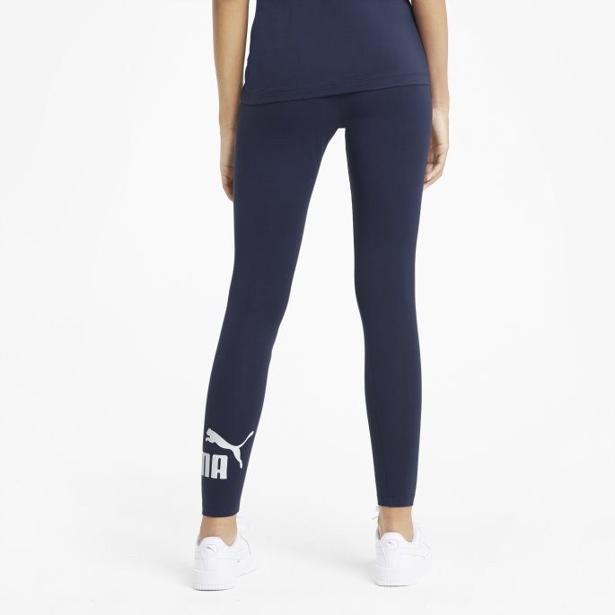Essentials Logo Dameleggings Peacoat Puma På Salg