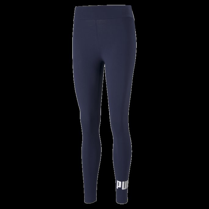 Essentials Logo Dameleggings Peacoat Puma På Salg