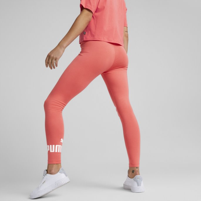 Puma På Salg Nødvendigheter Logo Dame Leggings Laks
