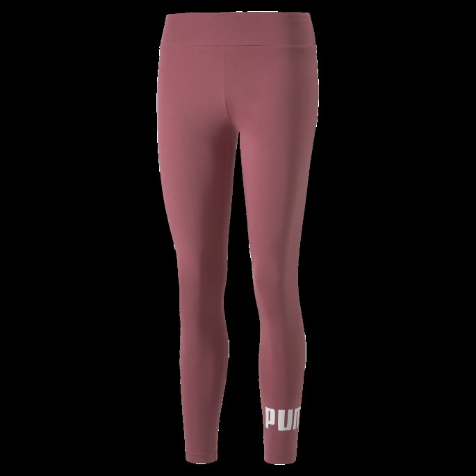 Puma På Salg Nødvendigheter Logo Dameleggings Støvete Orkidé