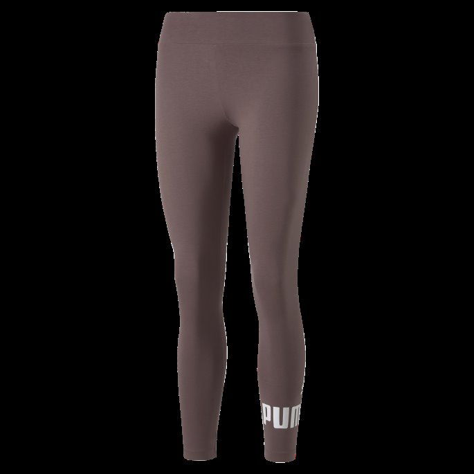 Puma På Salg Nødvendigheter Logo Dameleggings Støvete Plomme