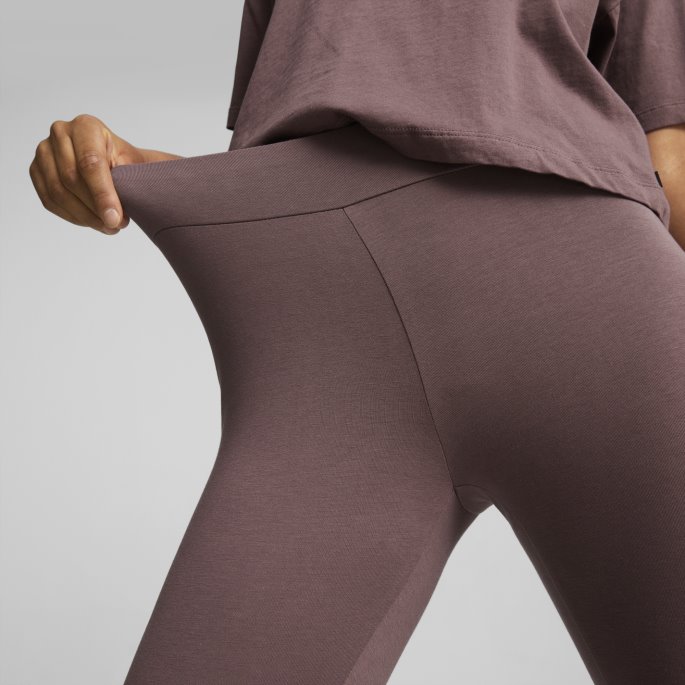Dusty Plum Essentials Logo Dameleggings Puma På Salg