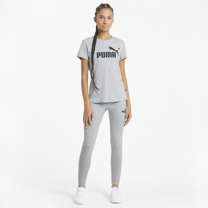 Essentials Dameleggings Lys Grå Lyng Puma På Salg