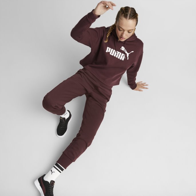 Puma På Tilbud Nødvendigheter Dame Joggebukser Aubergine