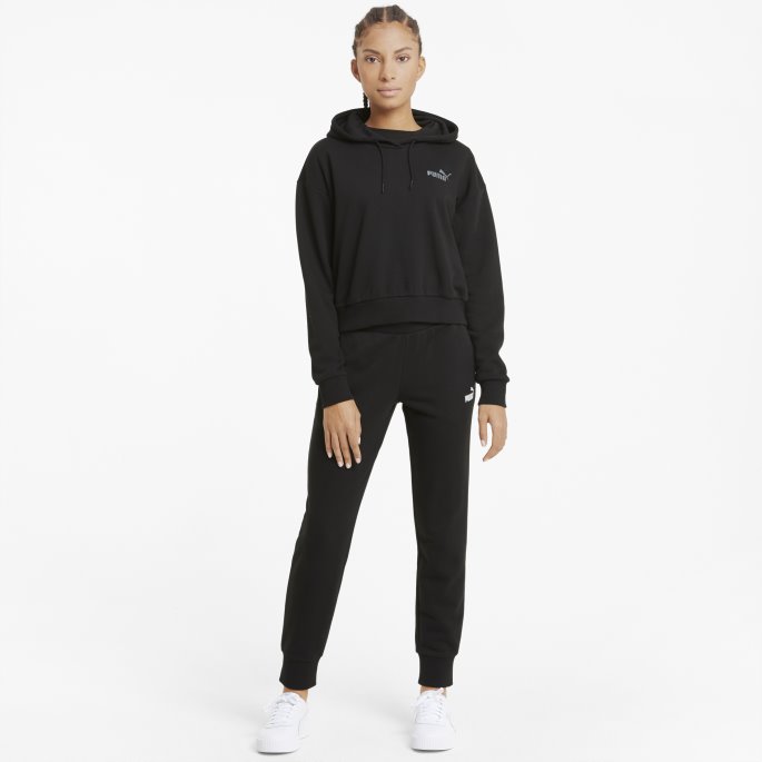 Essentials Dame Joggebukser Svart Puma På Salg